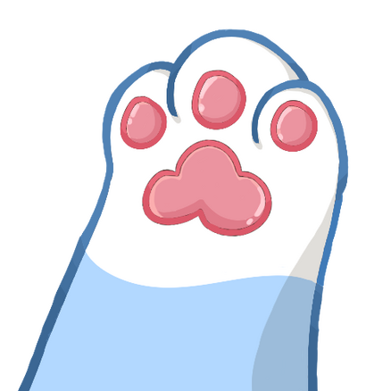 Tsukiri's paw emote